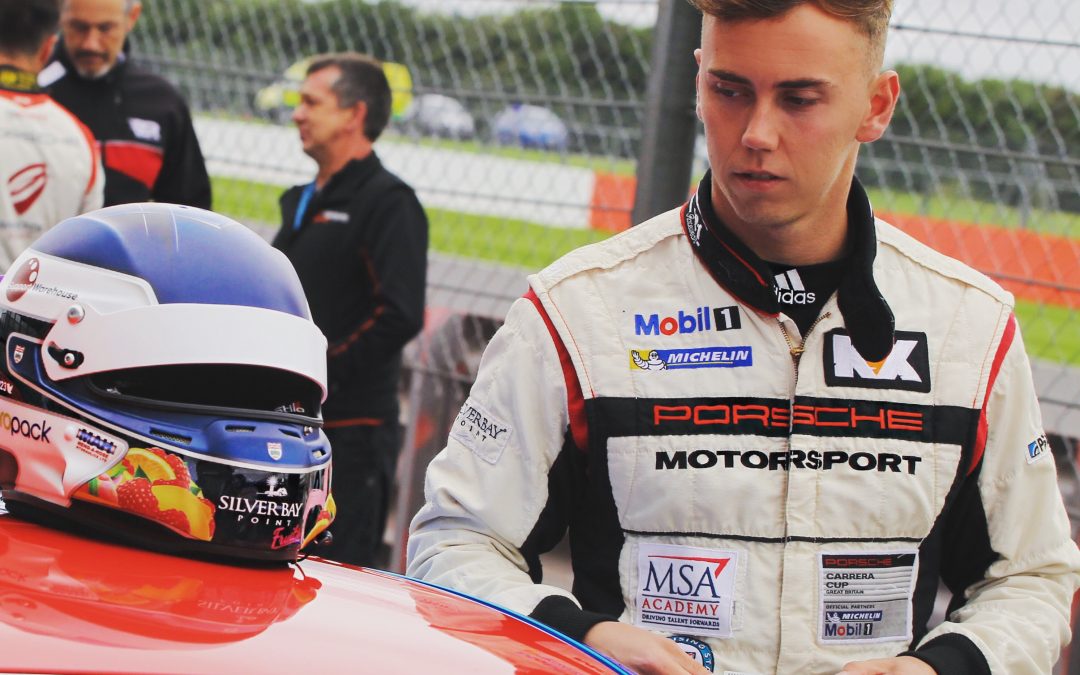 Lloyd aiming for podium spot in Porsche Carrera Cup season finale