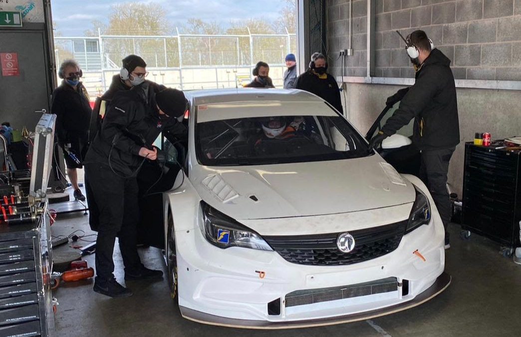 Lloyd takes to the track for BTCC pre-season testing